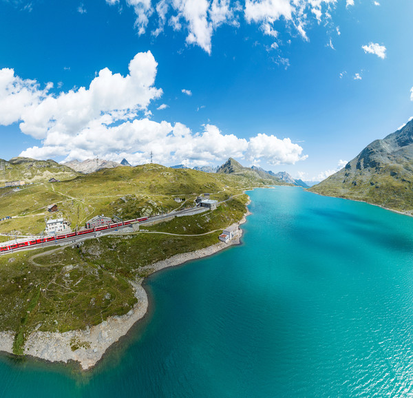 Berninapass, Oberengadin, Graubünden, Schweiz, Switzerland